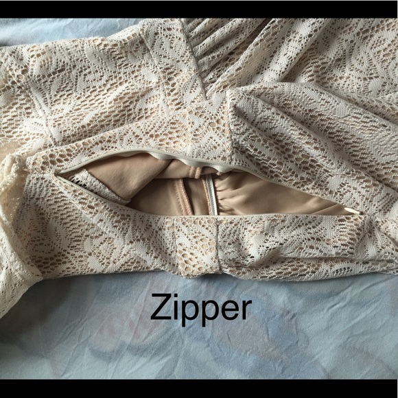 DONATED Speechless Small Ivory Lace Dress bridal shower - Picture 9 of 10